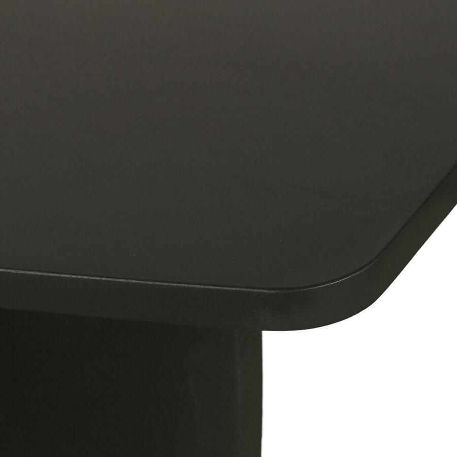 ByLIVING Salontafel BOLT Vrijvorm tafel in zwart gelakt acaciahout 25mm tafelblad (1 stuk) - Foto 2