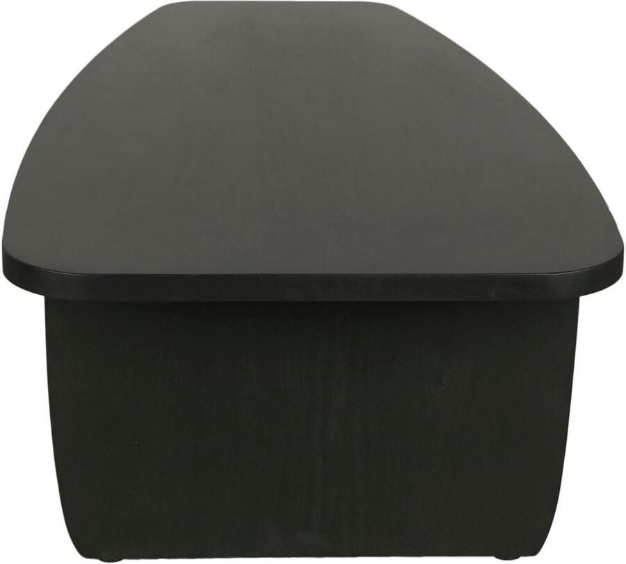 ByLIVING Salontafel BOLT Vrijvorm tafel in zwart gelakt acaciahout 25mm tafelblad (1 stuk) - Foto 5