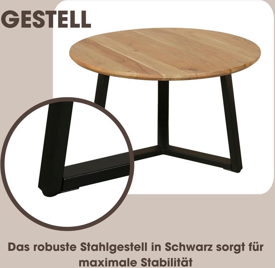 ByLIVING Salontafel Cross (1 stuk) - Foto 2