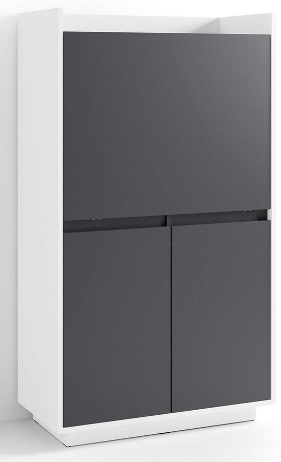 ByLIVING Secretaire Hannes ruimtebesparende werkoplossing met veel opbergruimte breedte 80 cm - Foto 5