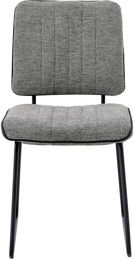 ByLIVING Stoel met beugelpoten Liam 4-delige set moderne stoel in praktische 4-set met metalen frame (set 4 stuks) - Foto 10