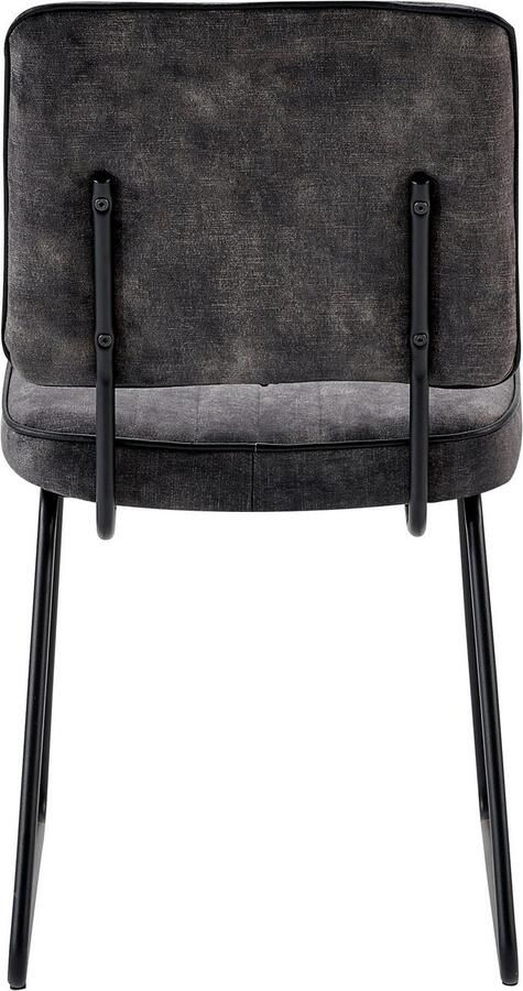 ByLIVING Stoel met beugelpoten Liam 4-delige set moderne stoel in praktische 4-set met metalen frame (set 4 stuks) - Foto 8