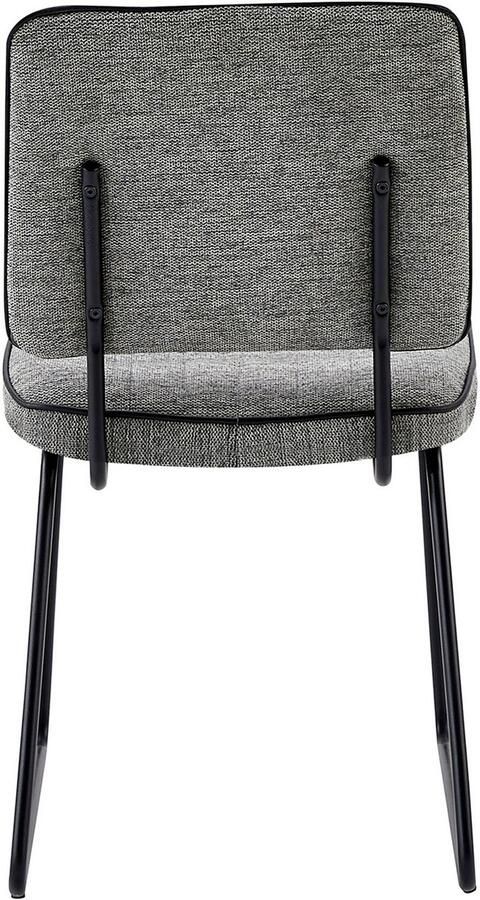 ByLIVING Stoel met beugelpoten Liam 4-delige set moderne stoel in praktische 4-set met metalen frame (set 4 stuks) - Foto 9