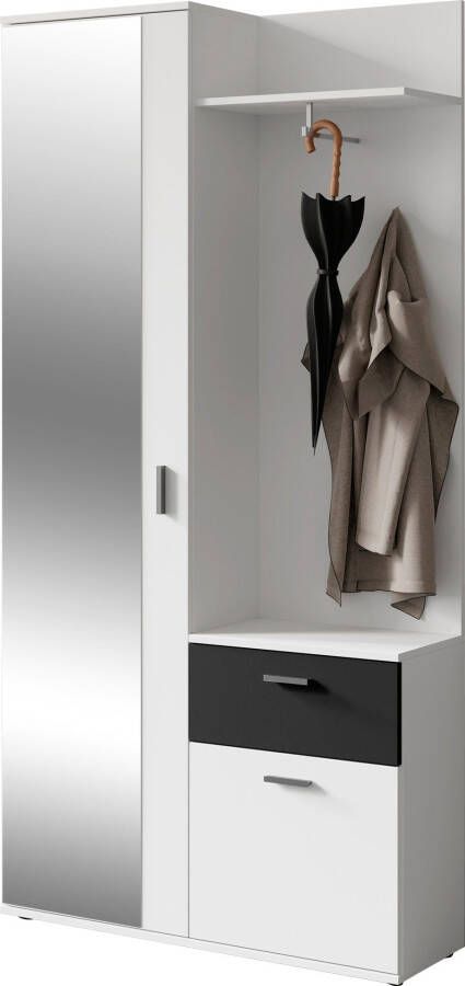INOSIGN Compact kapstokmeubel Jakob met grote spiegel en planchet breedte 97 cm - Foto 5