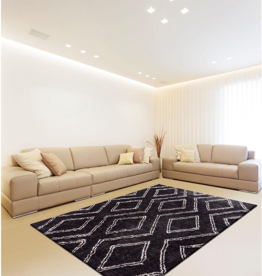 Me gusta Vloerkleed Orlando 225 Zachte hoogpolige tapijt subtiel ontworpen geschikt voor vloerverwarming - Foto 2