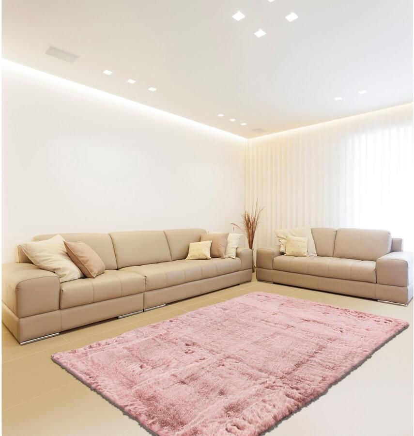 Me gusta Vloerkleed Tender 125 Knuffelige & gezellige vloerkleed UNI-kleuren geschikt voor vloerverwarming - Foto 2