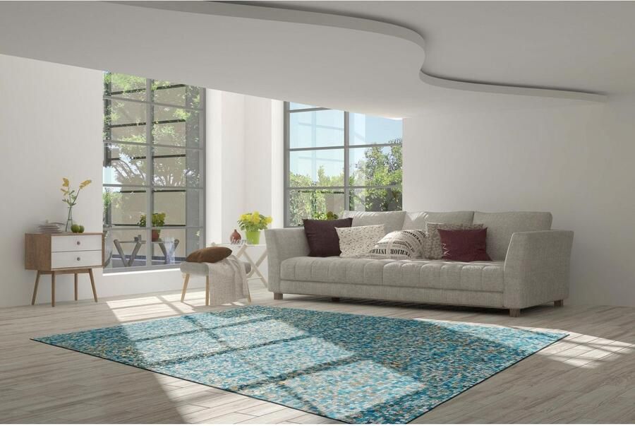 Calo-deluxe Vachtvloerkleed Vezzana 615 echte runderhuid woonkamer - Foto 5