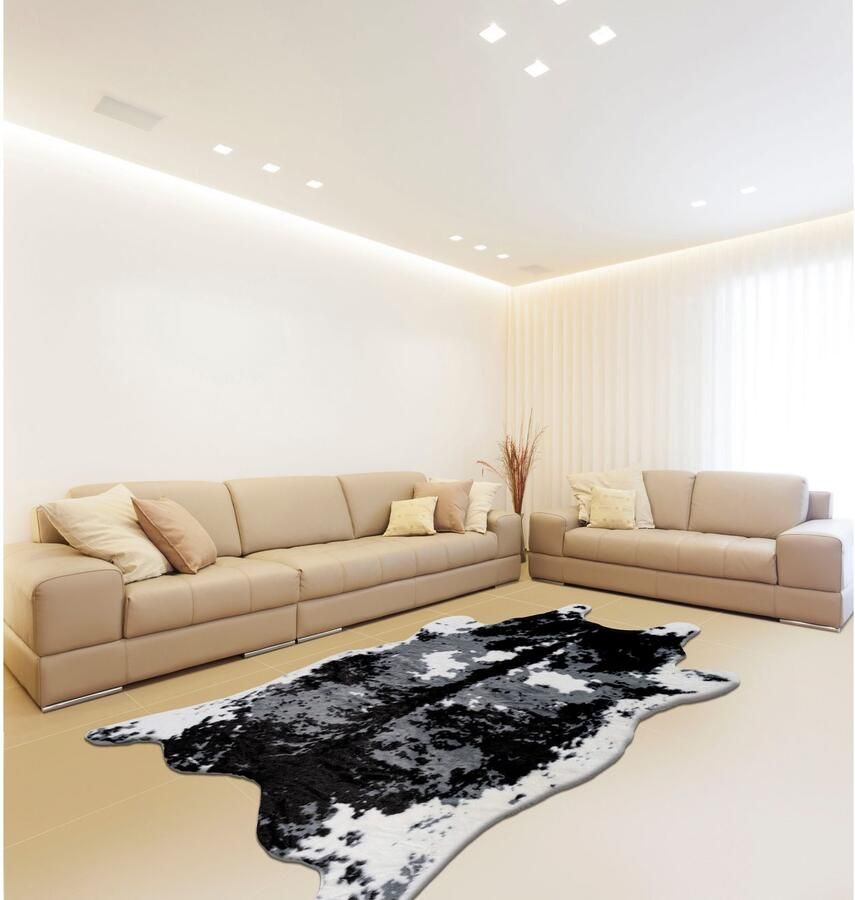 Me gusta Vloerkleed Desert 225 Kunstbont tapijt gezellige zachte pool rug in suede-look - Foto 2