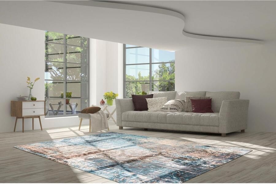 ARTE ESPINA Vloerkleed Indiana 300 Vintage-look versterking door canvasrug geschikt voor vloerverwarming - Foto 5