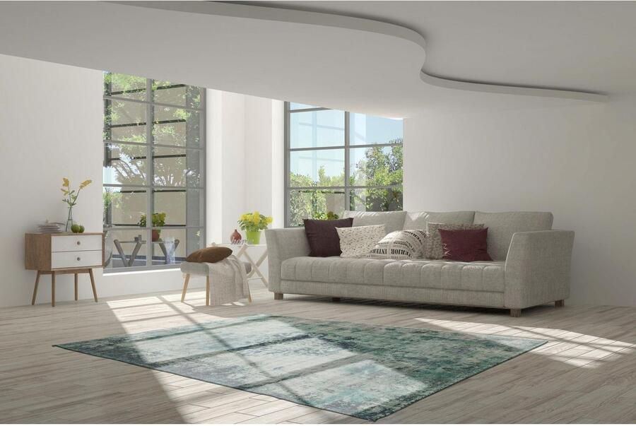 Calo-deluxe Vloerkleed Layata 8034 Korte pool woonkamer - Foto 3