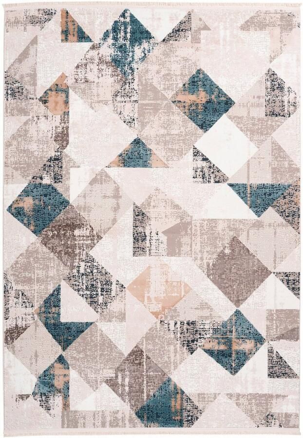 Me gusta Vloerkleed Akropolis 225 vlakke tapijt met katoen achterkant aantrekkelijke vintage-look - Foto 2