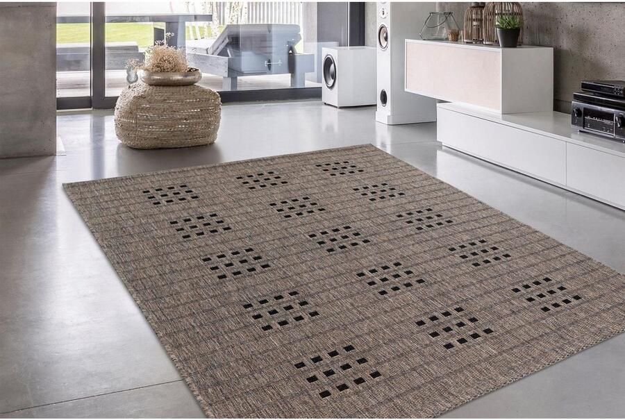 Calo-deluxe Vloerkleed Perugia 1050 Geschikt voor binnen en buiten woonkamer - Foto 2