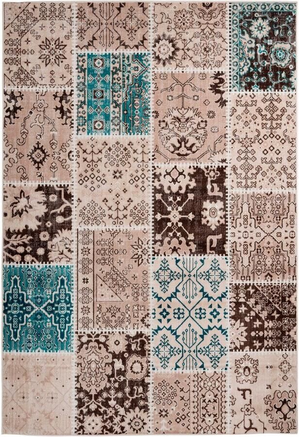 Calo-deluxe Vloerkleed Ruzica-404 Platweefsel vintage-design woonkamer - Foto 4