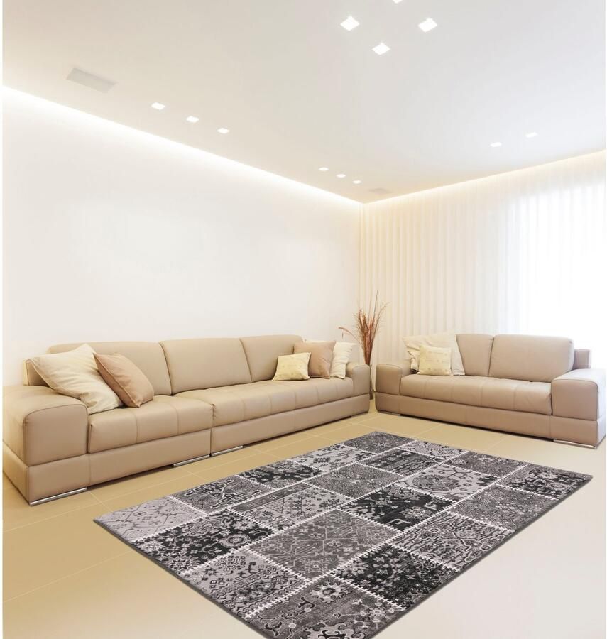 Calo-deluxe Vloerkleed Ruzica-404 Platweefsel vintage-design woonkamer - Foto 2