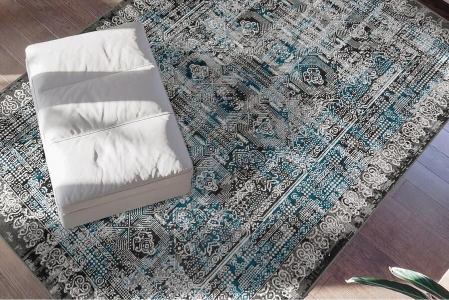 Calo-deluxe Vloerkleed Ruzica-505 Platweefsel vintage-design woonkamer - Foto 9