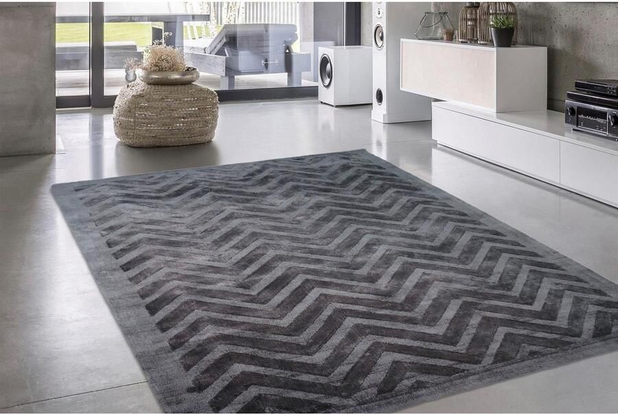 Calo-deluxe Vloerkleed Viteox 410 Viscose korte pool woonkamer - Foto 6