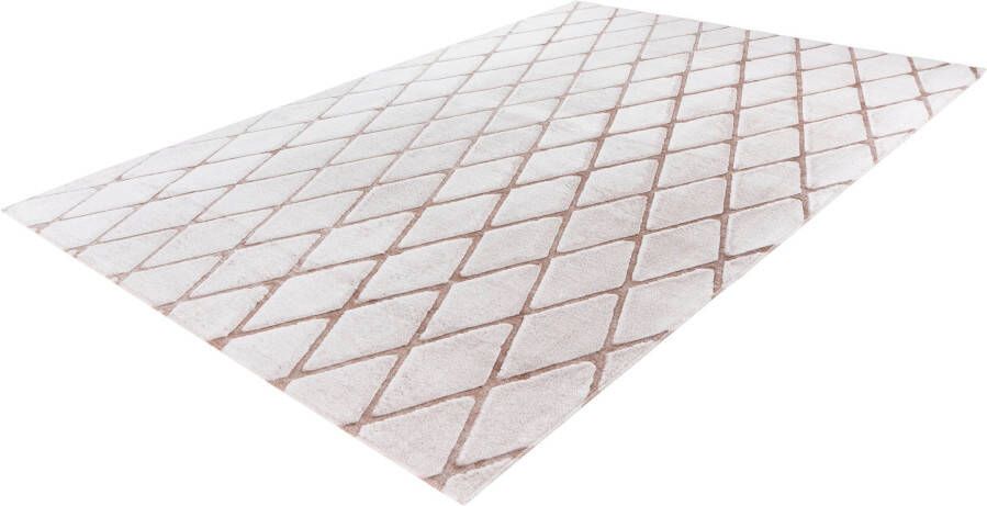 Calo-deluxe Vloerkleed Jardan-2000 bijzonder zacht door microvezel ruitdessin - Foto 7
