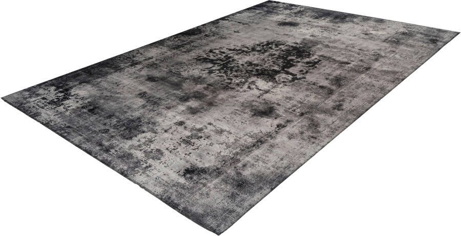 My home Vloerkleed Nelio Vintage-design used look korte pool vloerkleed met randdessin - Foto 6