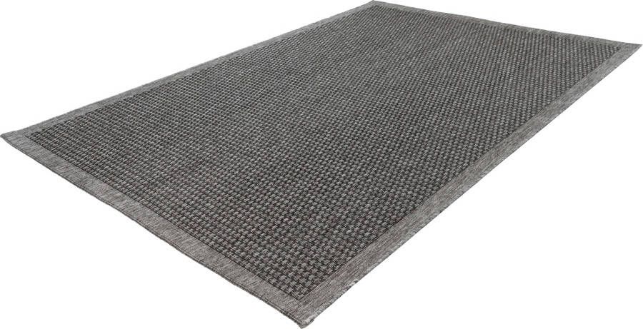 Sunset Vloerkleed Outdoor Buitengebruik Sisal look Flatwave Vloer kleed Tapijt Karpet 120x170 Zilver Grijs - Foto 7