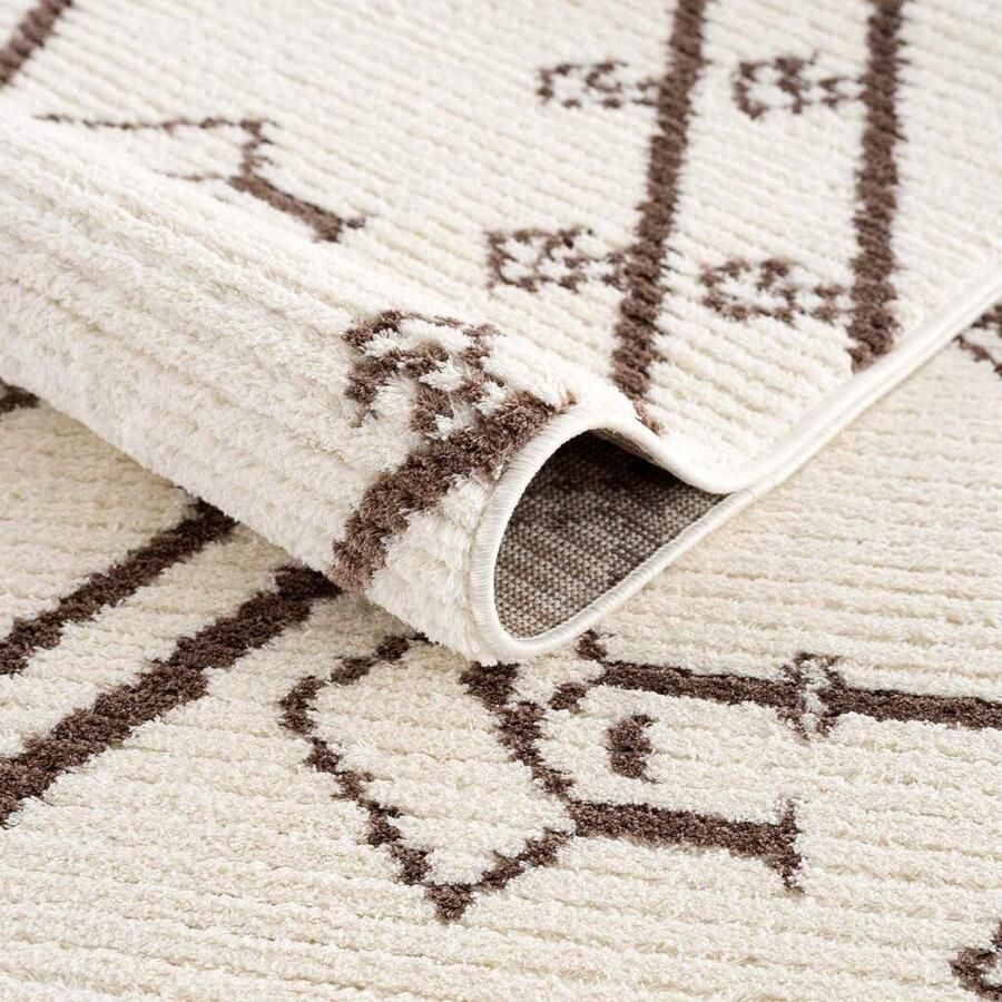 Carpet City Vloerkleed April 2291 Loper zacht door microvezel boho-etno look woonkamer - Foto 6