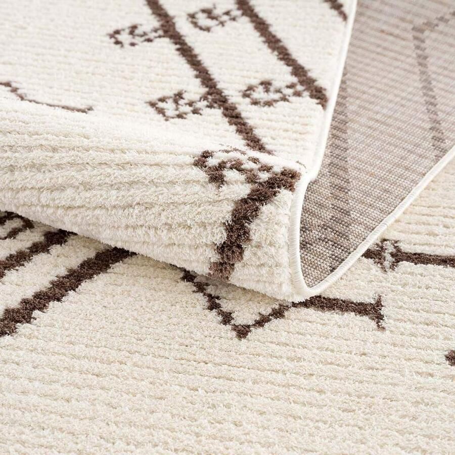 Carpet City Vloerkleed April 2291 Loper zacht door microvezel boho-etno look woonkamer - Foto 8