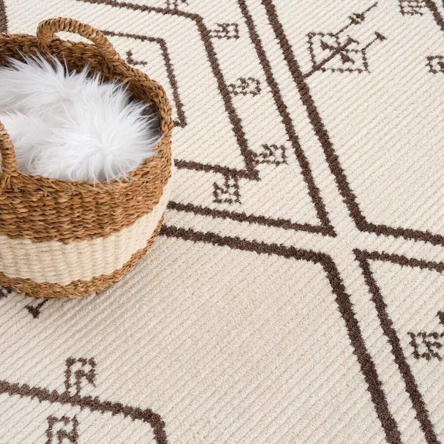 Carpet City Vloerkleed April 2291 Loper zacht door microvezel boho-etno look woonkamer - Foto 9