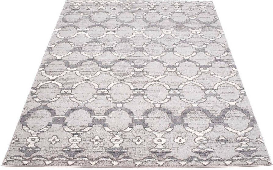 Carpet City Vloerkleed Platina 7885 Korte pool Marokkaans glanzend door polyester - Foto 9