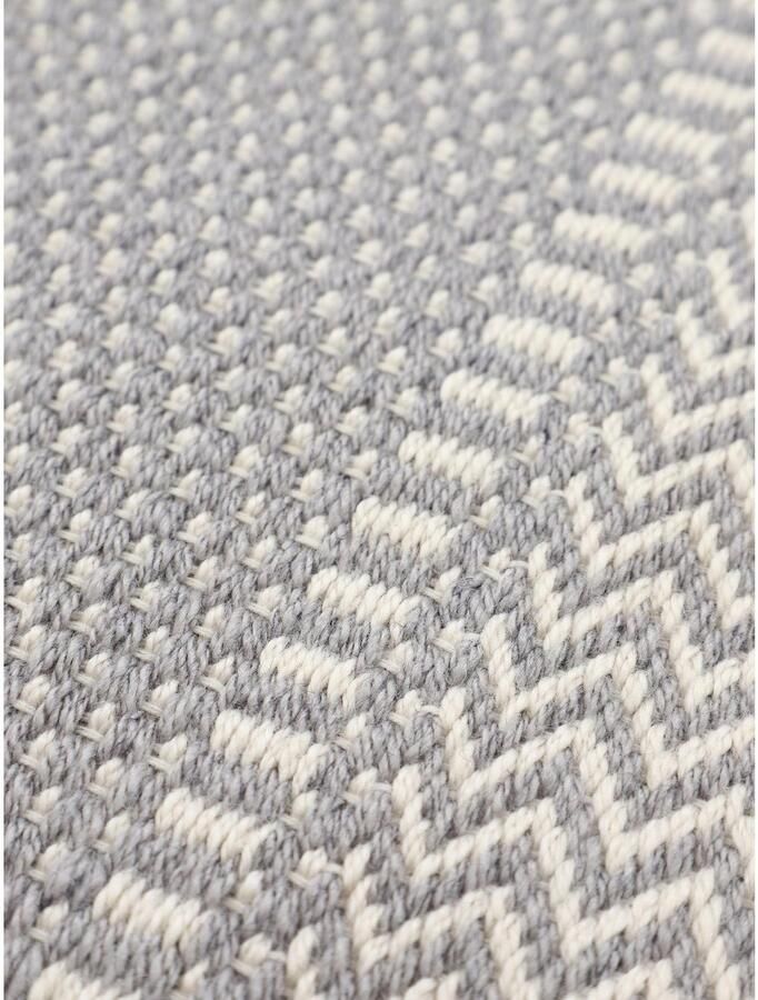 Carpetfine Vloerkleed Frida 205 Omkeerbaar tapijt 100% gerecycled materiaal (PET) vlakweefsel sisal uitstraling - Foto 5