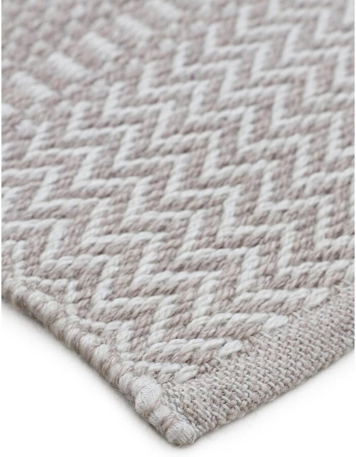 Carpetfine Vloerkleed Frida 205 Omkeerbaar tapijt 100% gerecycled materiaal (PET) vlakweefsel sisal uitstraling - Foto 2