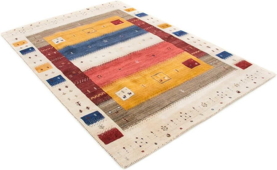 Carpetfine Wollen kleed Gabbeh Soni zuivere wol zeer zachte pool woonkamer - Foto 1