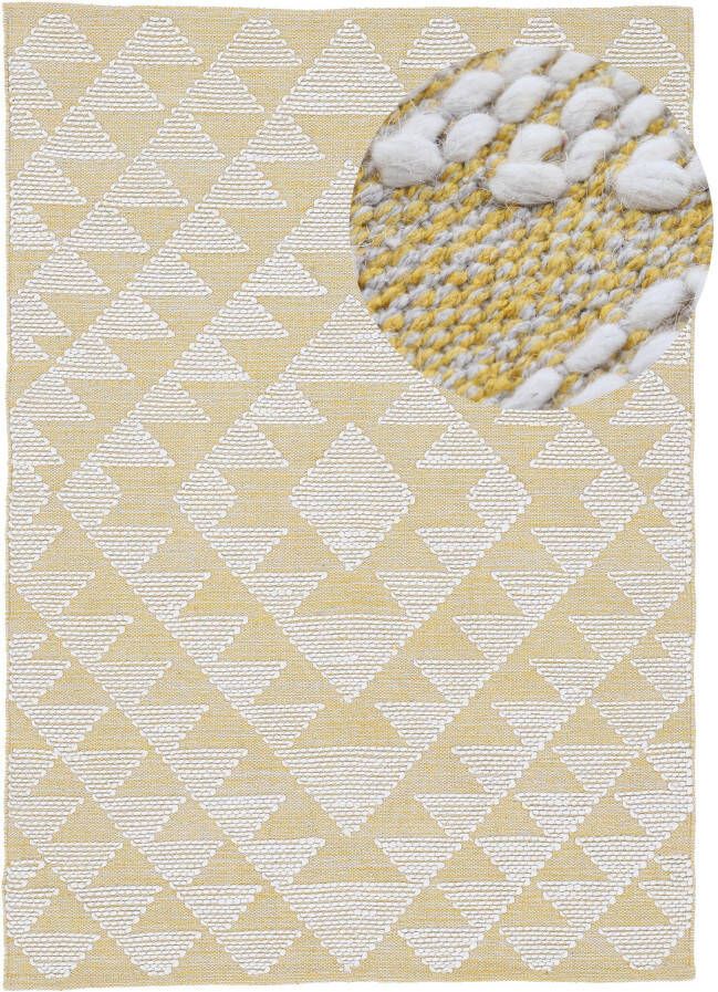 Carpetfine Vloerkleed Kelim Durry Handgeweven geometrisch hoog-laag effect handgeweven 100% katoen - Foto 8