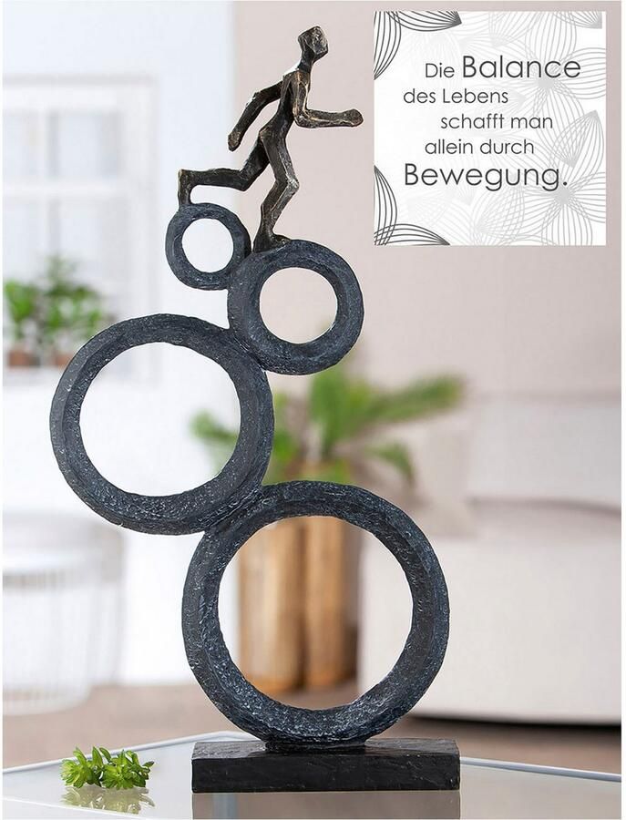 Casablanca by Gilde Decoratief figuur Beeld Rennen op Ringen (1 stuk) - Foto 2