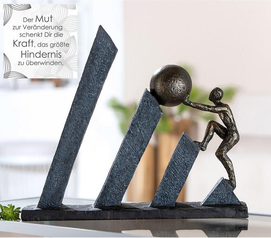 Casablanca by Gilde Decoratief figuur Beeld Vooruit met bal (1 stuk) - Foto 4