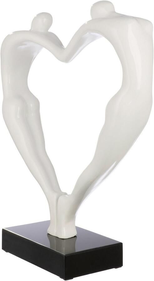 Casablanca by Gilde Decoratief figuur Sculptuur Hartpaar (1 stuk) - Foto 3