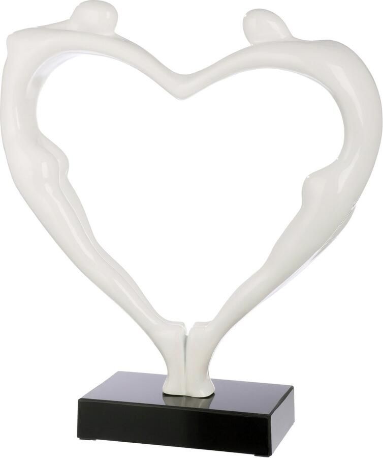 Casablanca by Gilde Decoratief figuur Sculptuur Hartpaar (1 stuk)