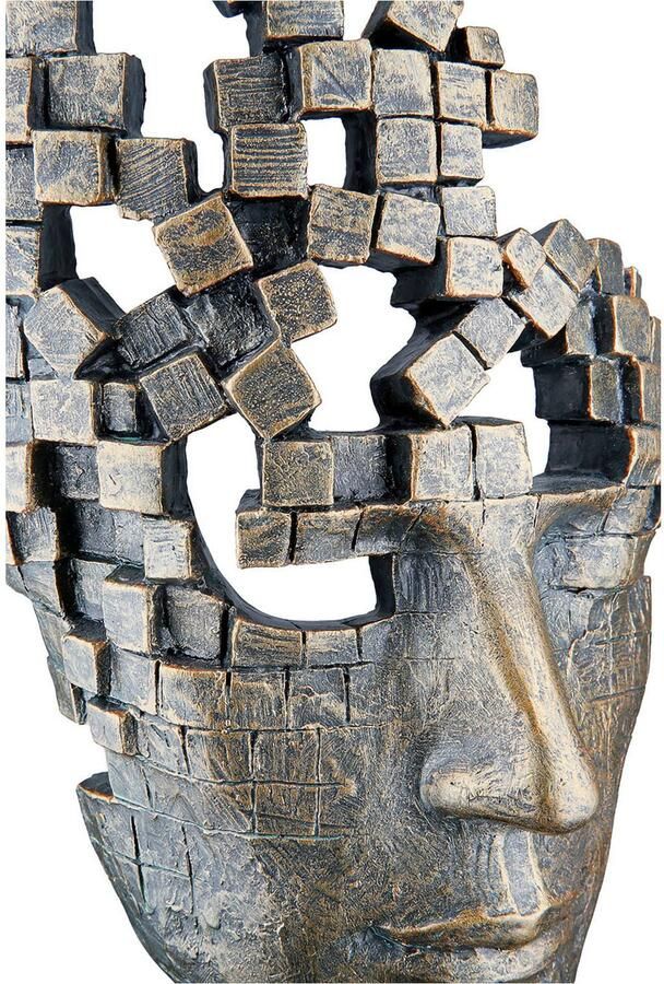 Casablanca by Gilde Decoratief figuur Sculptuur "Mannelijke Masker" (1 stuk)