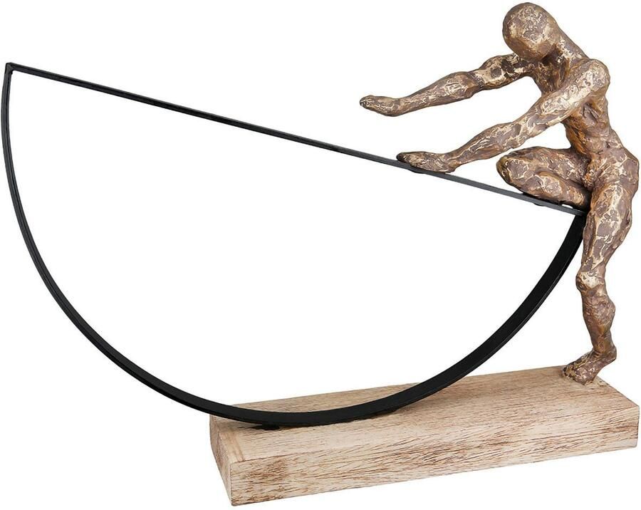 Casablanca by Gilde Decoratief figuur Sculptuur 'Uphill' (1 stuk)