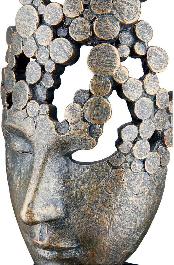 Casablanca by Gilde Decoratief figuur Sculptuur "Vrouwelijke Masker" (1 stuk)