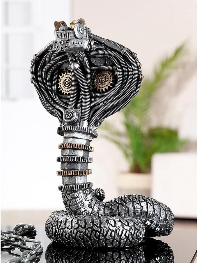Casablanca by Gilde Dierfiguur Beeld Kobra Steampunk Cobra (1 stuk) - Foto 5