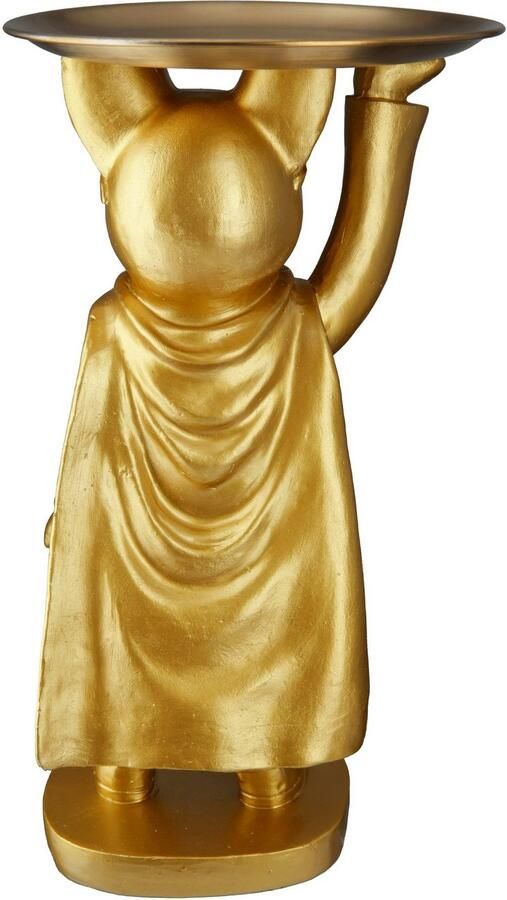 Casablanca by Gilde Dierfiguur Hond Hero Dog met dienblad staand (1 stuk) - Foto 4