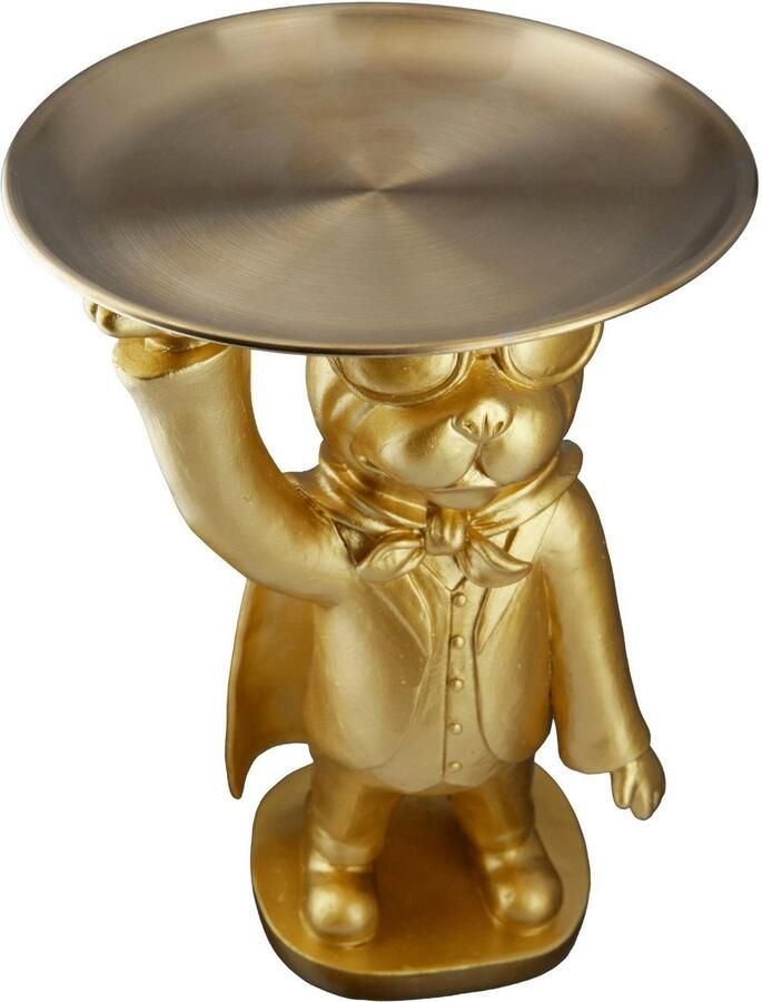 Casablanca by Gilde Dierfiguur Hond Hero Dog met dienblad staand (1 stuk)