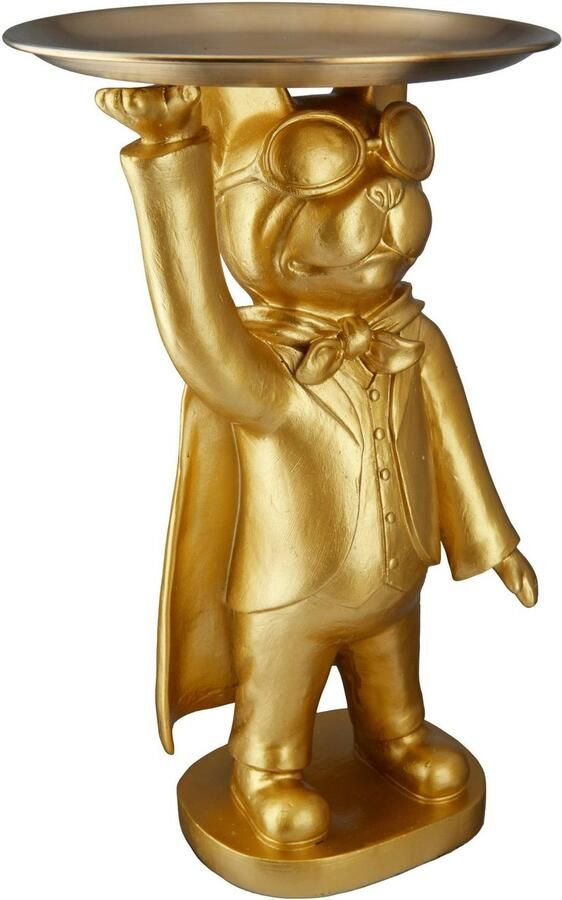 Casablanca by Gilde Dierfiguur Hond Hero Dog met dienblad staand (1 stuk) - Foto 2