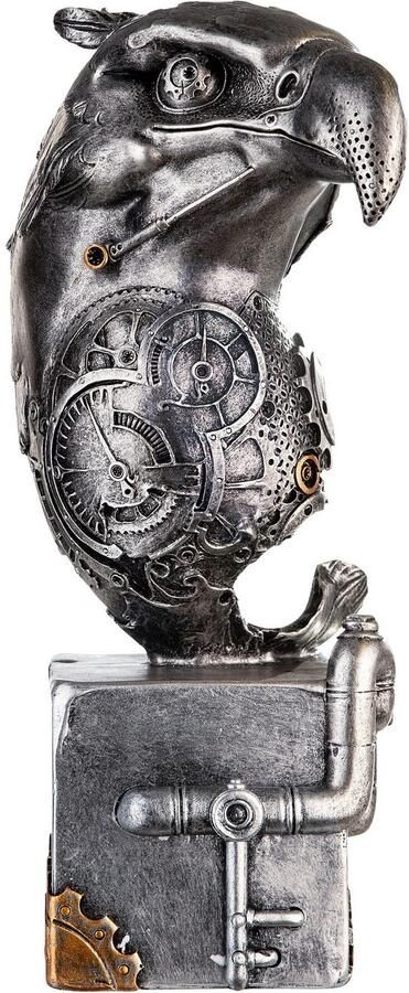 Casablanca by Gilde Dierfiguur Sculptuur Steampunk Eagle met koperkleurige elementen (1 stuk) - Foto 4