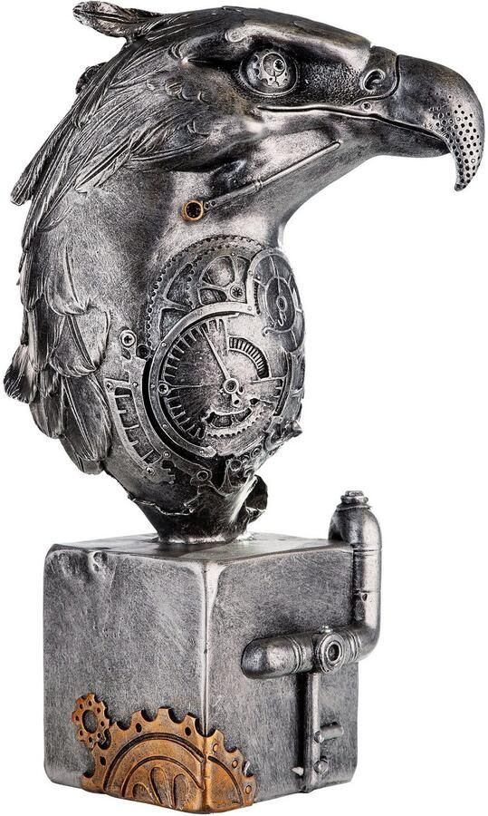 Casablanca by Gilde Dierfiguur Sculptuur Steampunk Eagle met koperkleurige elementen (1 stuk) - Foto 2