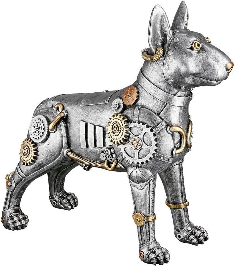 Casablanca by Gilde Dierfiguur Sculptuur "Steampunk pitbull" (1 stuk) - Foto 2