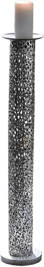 Casablanca by Gilde Kaarsenstandaard Kaarsenhouder Purley Ø ca. 15 cm Stompkaarsenhouder van metaal 1-vlamig (1 stuk) - Foto 3