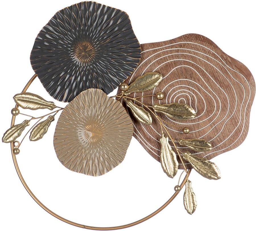 Casablanca by Gilde Sierobject voor aan de wand Boom in de cirkel (1 stuk) - Foto 2