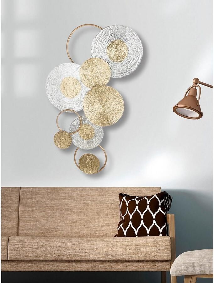 Casablanca by Gilde Sierobject voor aan de wand Wandrelief Dieci (1 stuk)