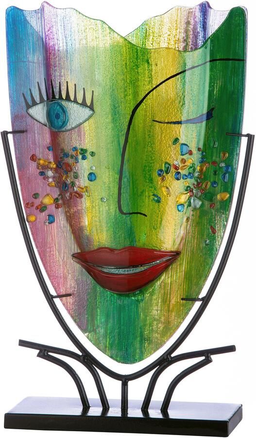 Casablanca by Gilde Siervaas Amour Vase aus Glas (1 stuk)