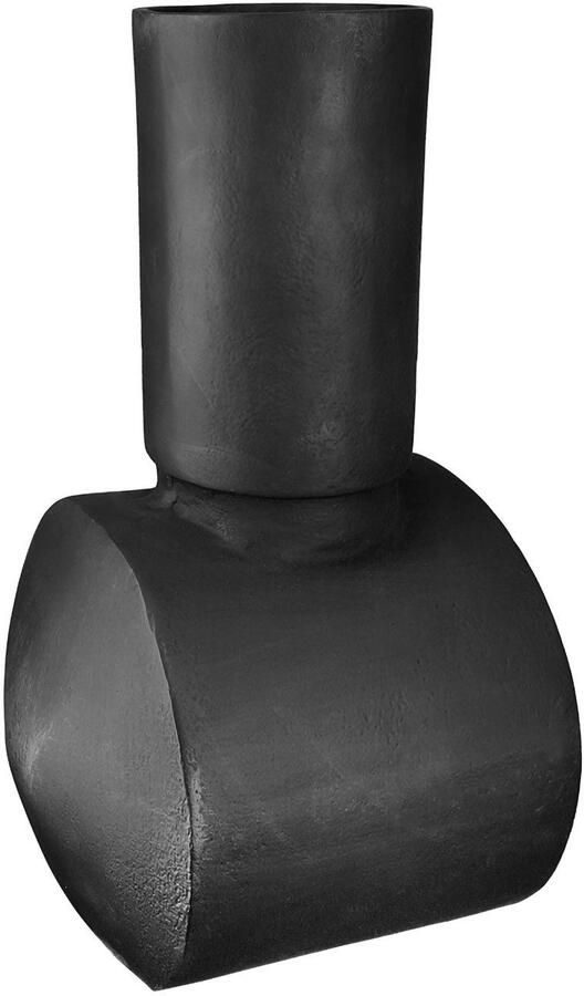 Casablanca by Gilde Siervaas Vaas Train hoogte ca. 30 cm van aluminium niet waterdicht Vaasopening ca. 9 cm alleen voor decoratieve doeleinden geschikt (1 stuk) - Foto 2